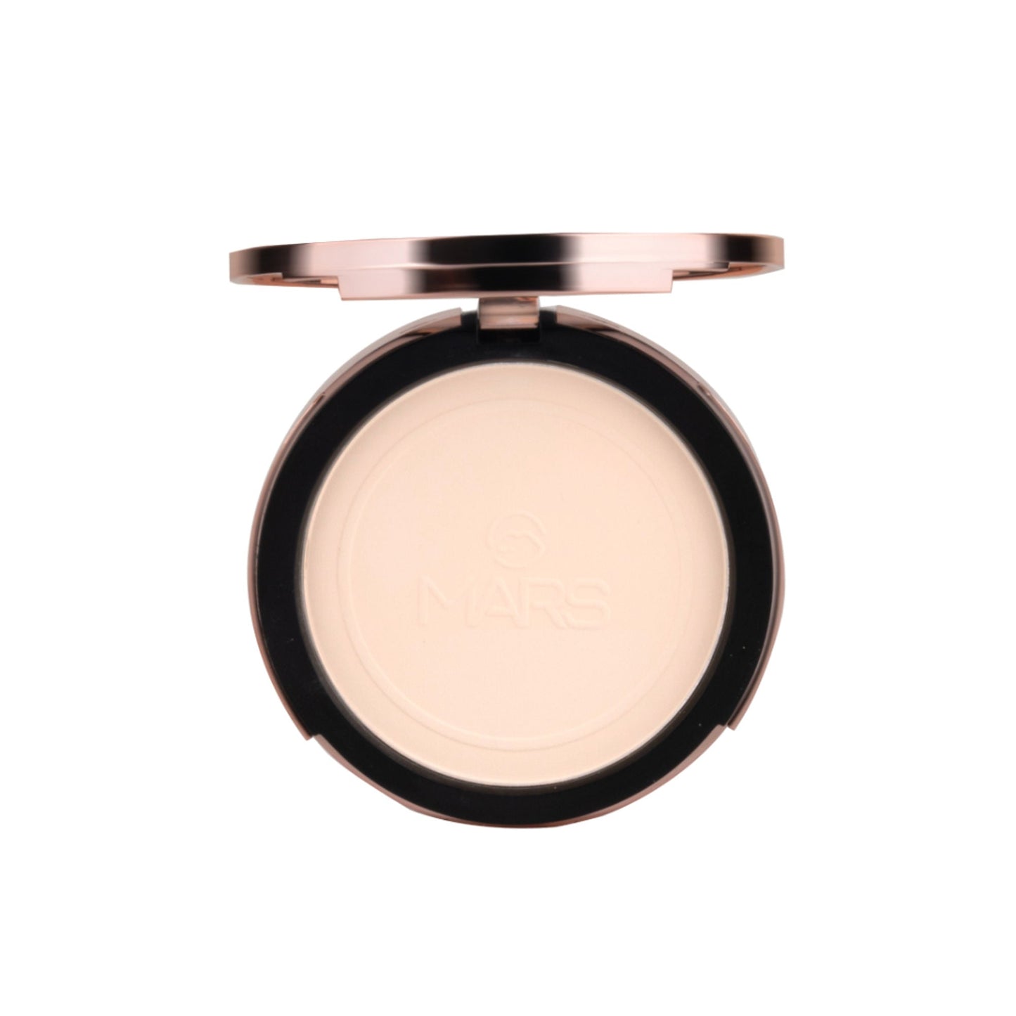 MARS Cosmetics Matte On Compact Powder with Applicator Puff - 02 Beige - Swadesiicart