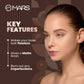 MARS Cosmetics Matte On Compact Powder with Applicator Puff - 02 Beige - Swadesiicart
