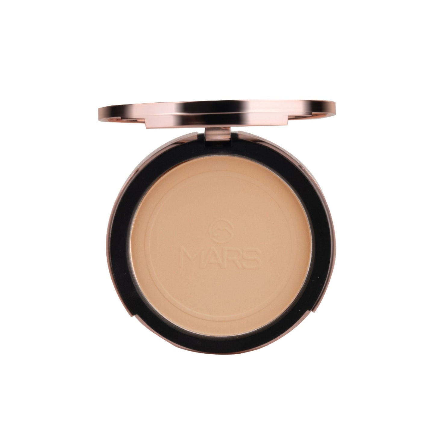 MARS Cosmetics Matte On Compact Powder with Applicator Puff - 06 Tan - Swadesiicart
