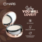 MARS Cosmetics Matte On Compact Powder with Applicator Puff - 06 Tan - Swadesiicart
