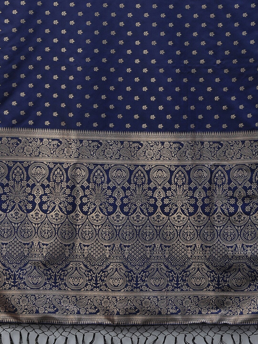 Mitera Woven Design Zari Silk Blend Banarasi Saree | Swadesiicart