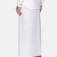 Sethukrishna Mens White Solid Cotton Readymade Dhoti | Swadesiicart