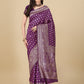 Kalini Ethnic Motifs Zari Art Silk Banarasi Saree | Swadesiicart