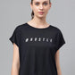 MKH Typography Printed Extended Sleeves Dri-FIT Relaxed Fit T-shirt - Swadesiicart