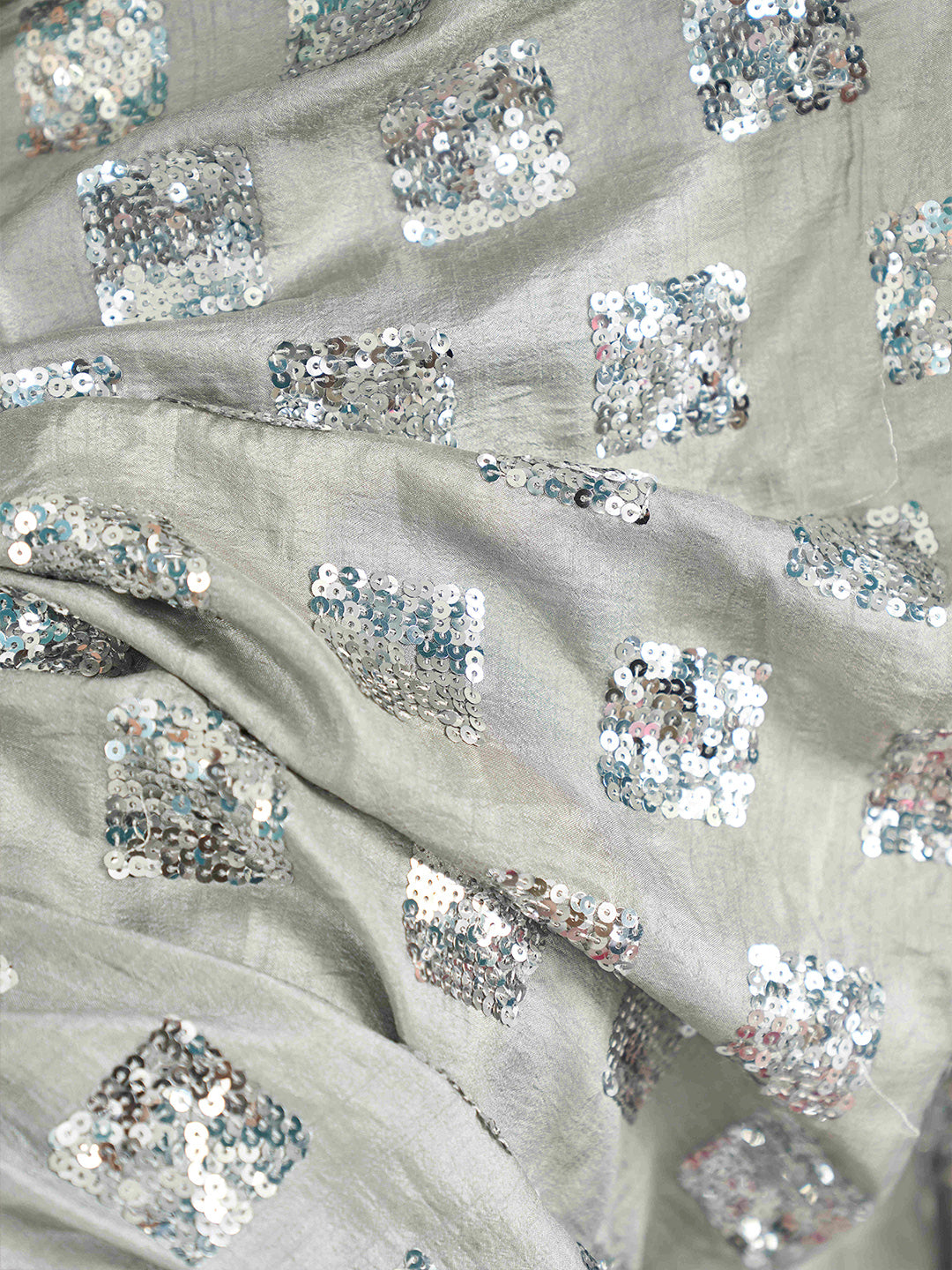 Tikhi Imli Embellished Sequinned Heavy Work Saree | Swadesiicart