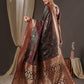 Anouk Woven Design Zari Banarasi Saree | Swadesiicart