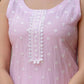 Anouk Women Floral Embroidered Thread Work Floral Kurta - Swadesiicart