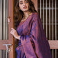 Kalini Woven Design Zari Silk Blend Banarasi Saree | Swadesiicart