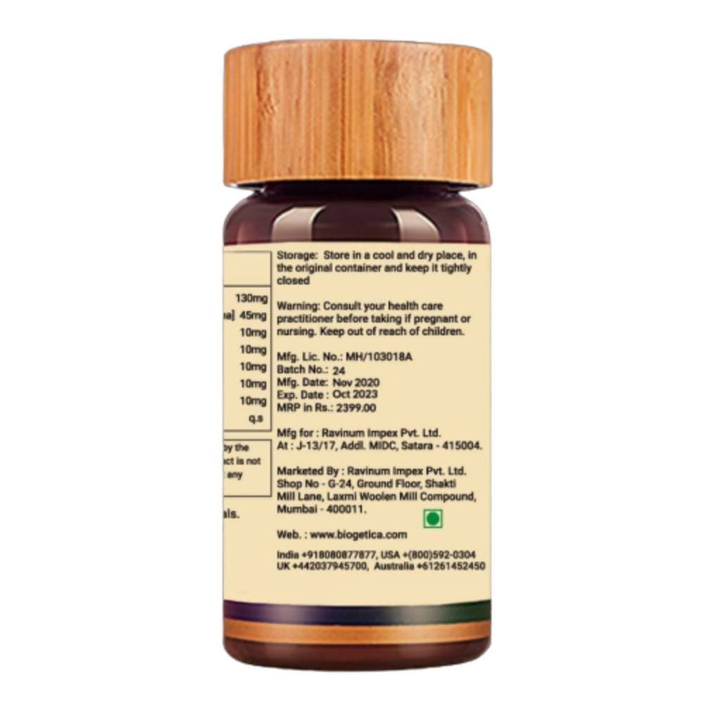 Biogetica Bipsolve (Blood Pressure Support) 80 Tablets - Swadesiicart