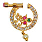 Multicolor Designer Floral Nose Ring | Swadesiicart