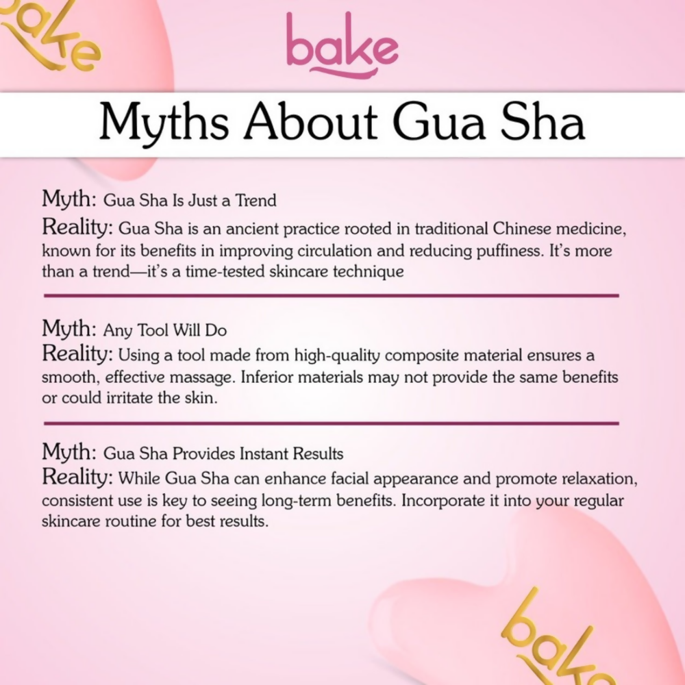 Bake Quartz Gua Sha Face Massage Tool | Swadesiicart