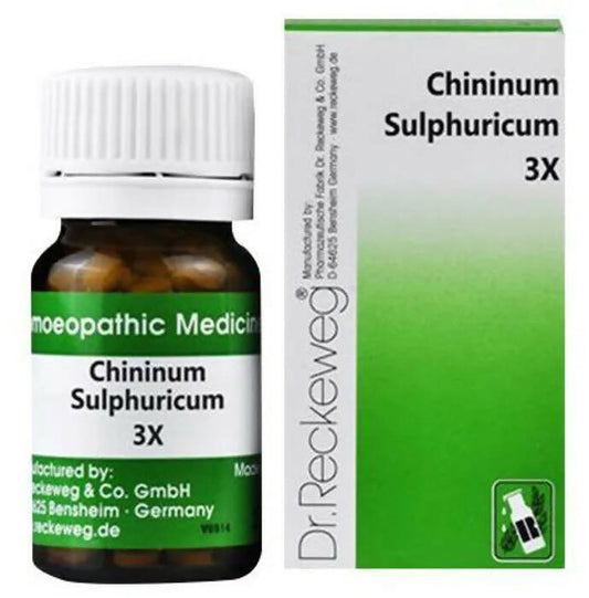 Dr. Reckeweg Chininum Sulphuricum Trituration Tablets 3X | Swadesiicart