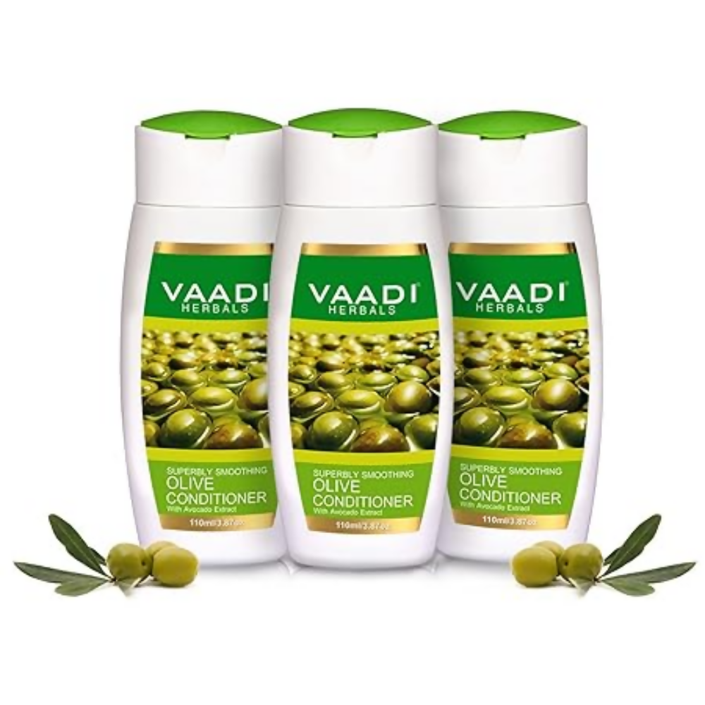 Vaadi Herbals Olive Conditioner with Avocado Extract - Swadesiicart