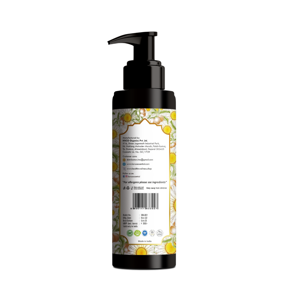 Korus Essential Shea Butter Body Lotion With Vitamin E & Chamomile Extract - Swadesiicart