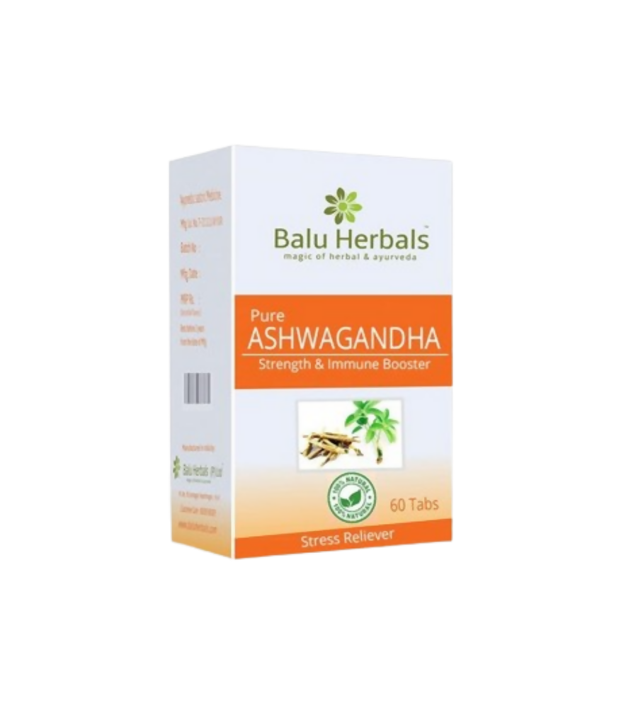 Balu Herbals Ashwagandha Tablets - Balu Herbals