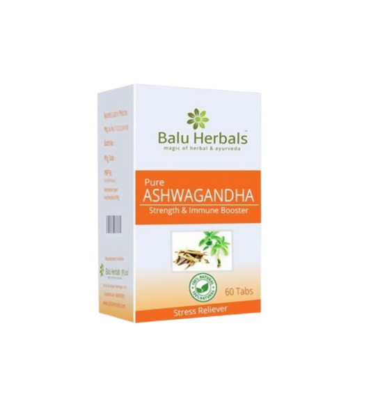 Balu Herbals Ashwagandha Tablets - Balu Herbals