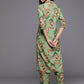 Ahalyaa Women's Traditional wear Kurta Set - Green | Swadesiicart