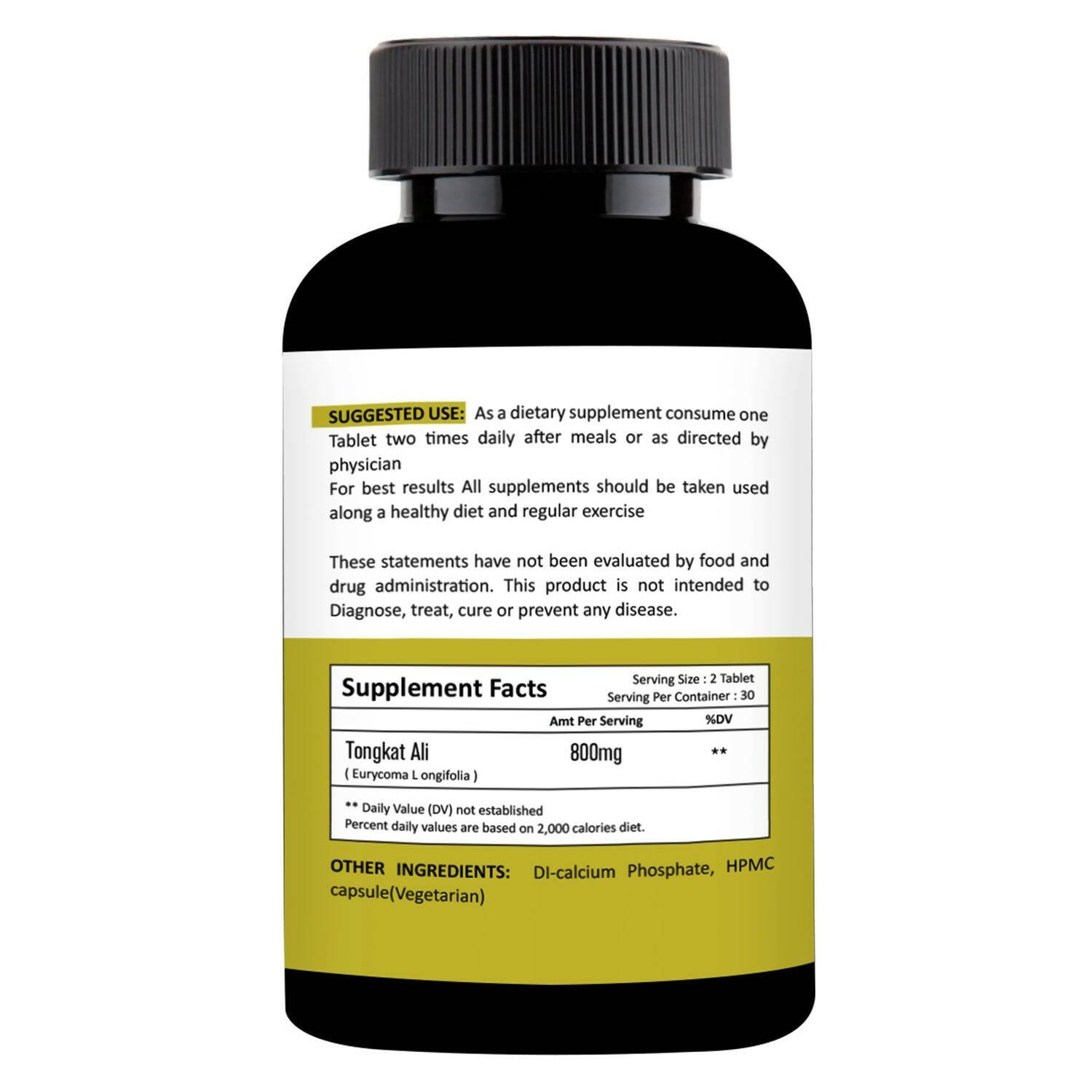 Nutracology Tongkat Ali Testosterone Booster For Stamina Energy and Endurance Tablets | Swadesiicart