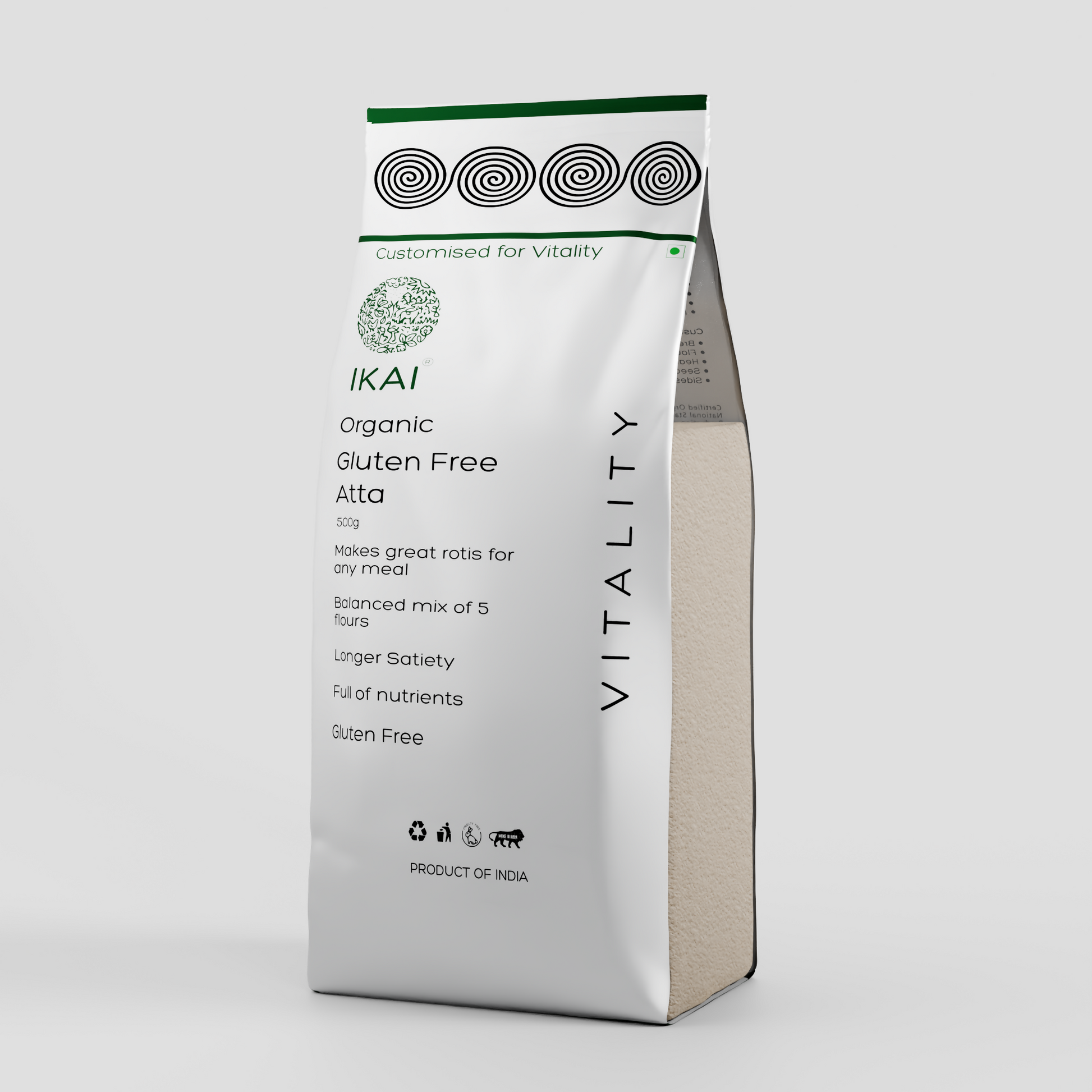 4 - Organic Gluten Free Atta - 500g