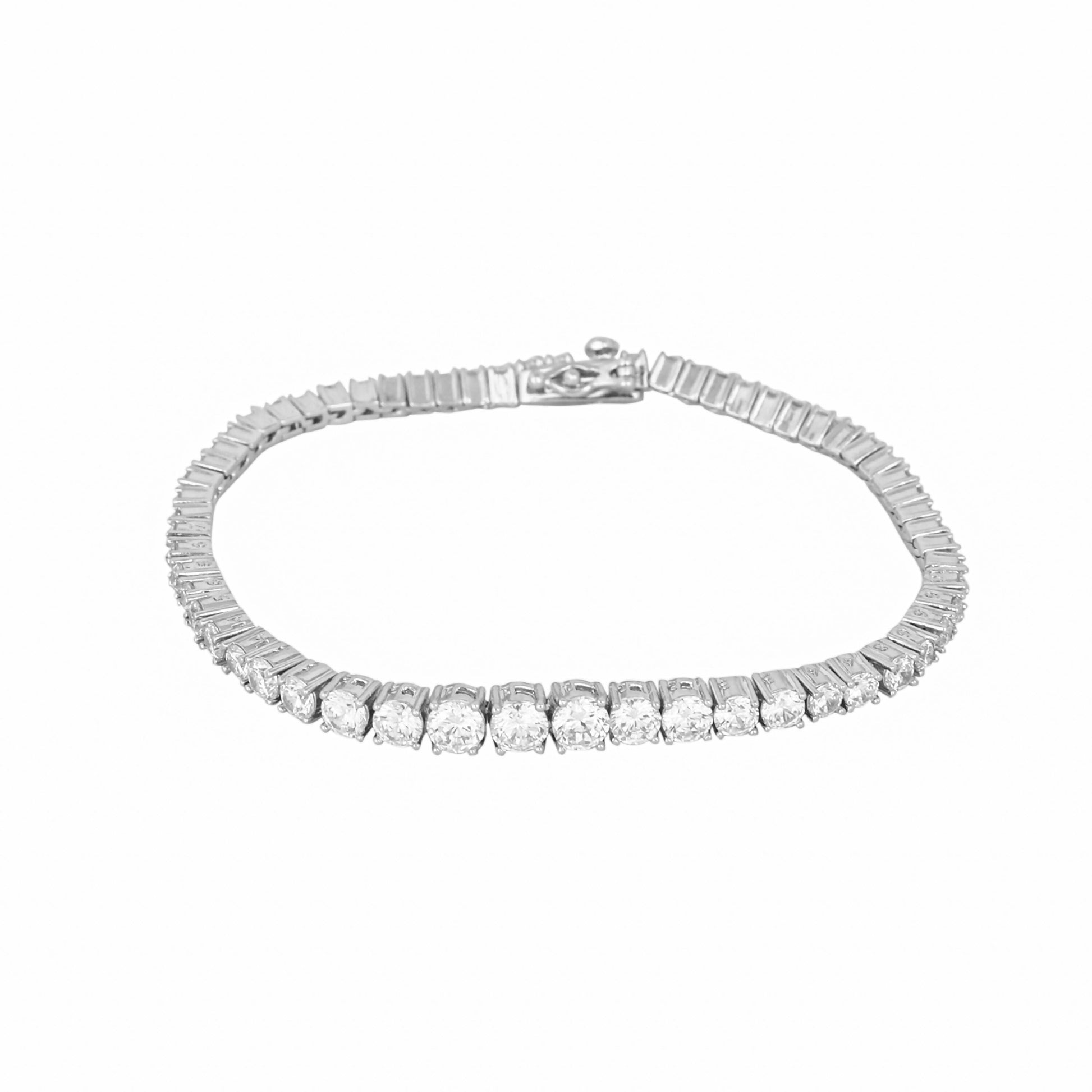 Nuyug Sparkle Anti Tarnish Diamond Bracelet | Swadesiicart