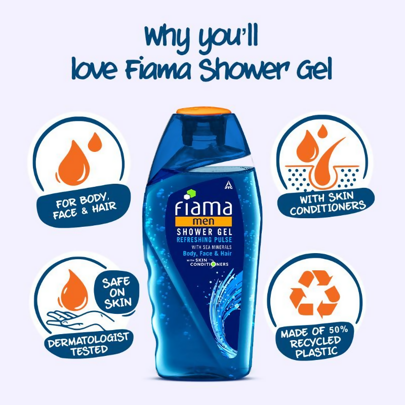 Fiama Shower Gel Refreshing Pulse - Swadesiicart