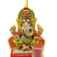 Eco-Friendly Ganesh Idols (Non-Toxic Colors) With Chatri, Kumkum & Akshat | Swadesiicart