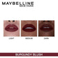 Maybelline New York Color Sensational Creamy Matte Lipstick / 696 Burgundy Blush - Swadesiicart