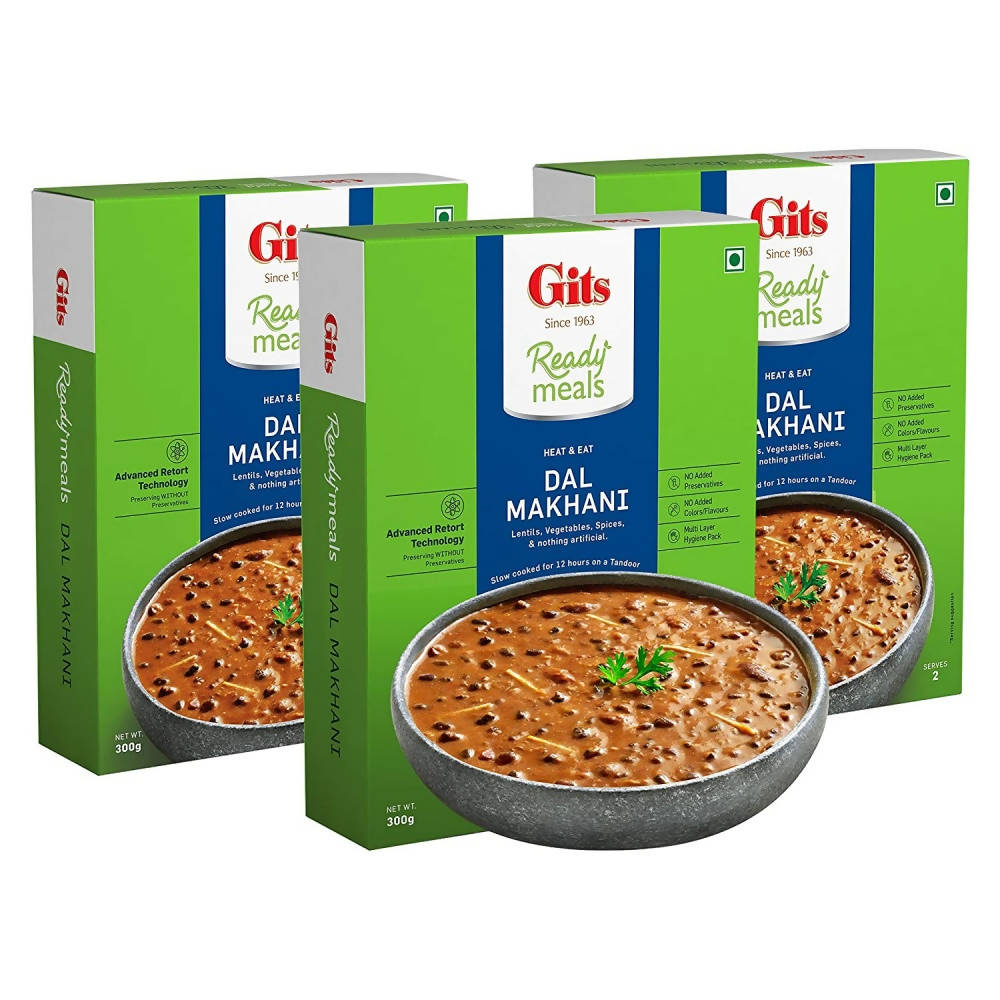 Gits Ready Meals Heat & Eat Dal Makhani - Swadesiicart