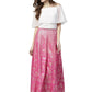 Ahalyaa Women's Traditional Wea Co-ods - White