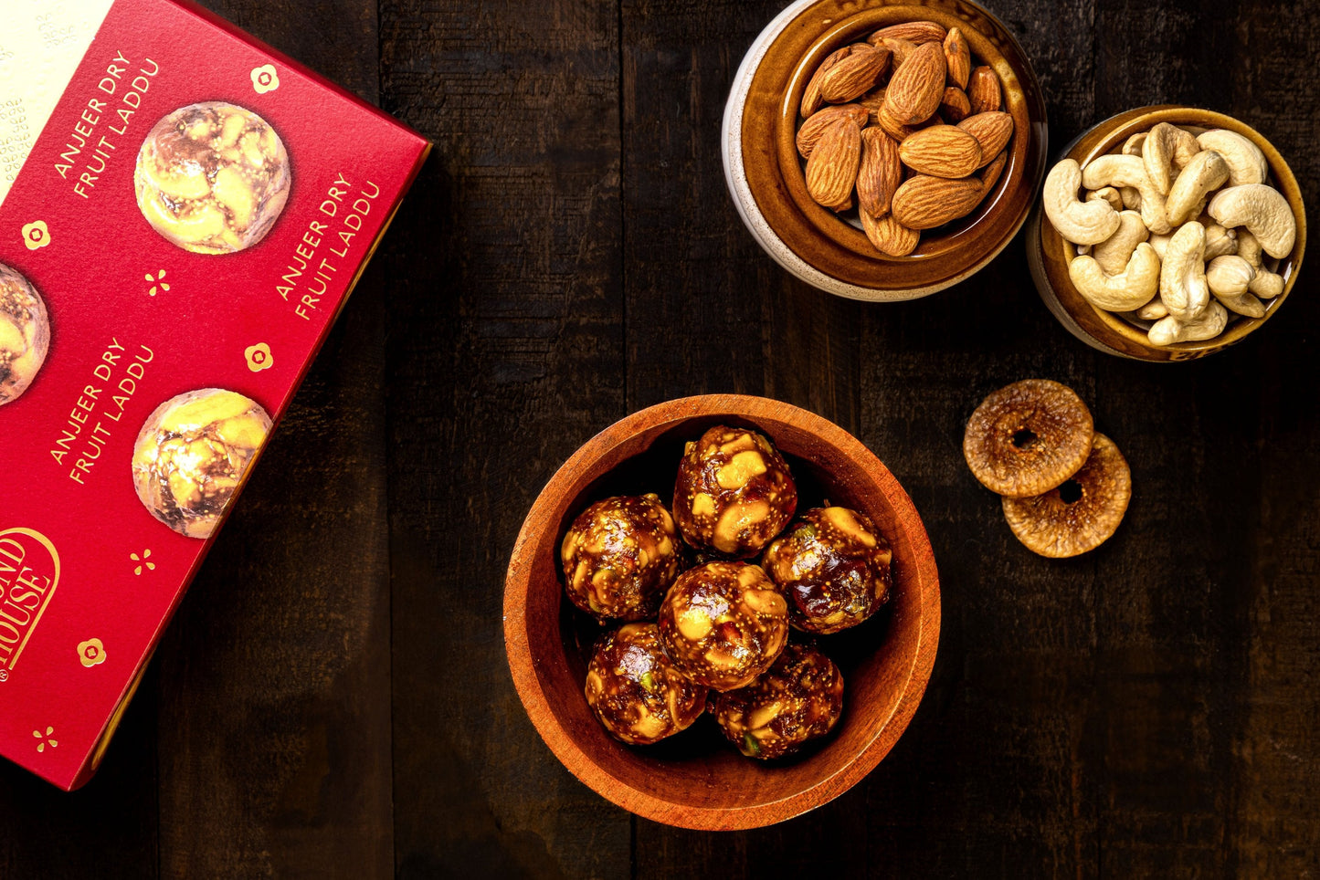 Almond House Anjeer Dryfruit Laddu (MAP) - Swadesiicart