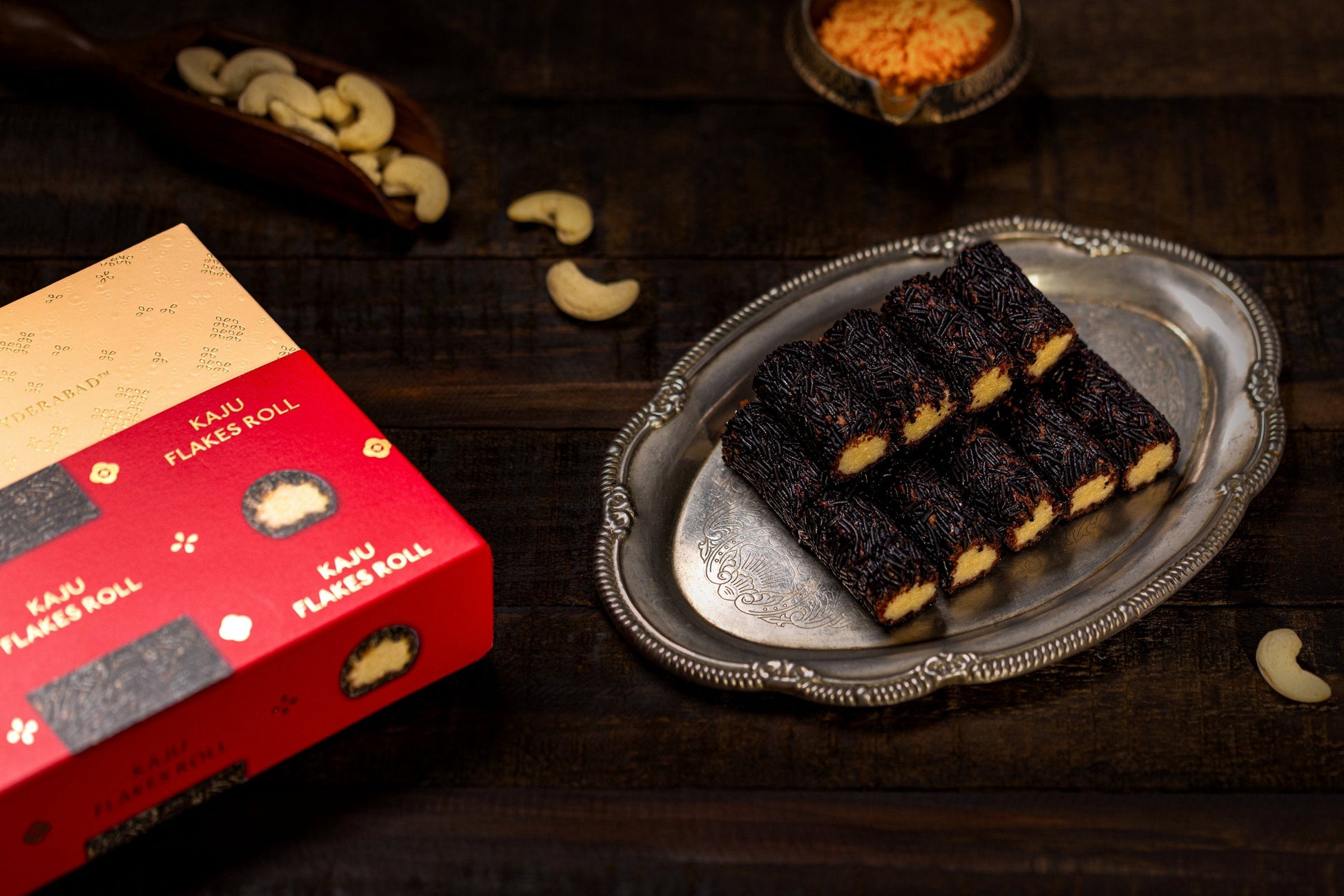 Almond House Kaju Flakes Roll (MAP) - Swadesiicart