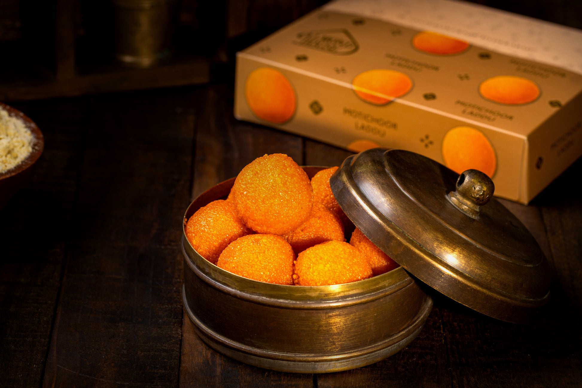 Almond House Motichoor Laddu (MAP) - Swadesiicart