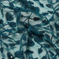 Blue Woven Design Net Saree with Blouse Piece - Kalamkari