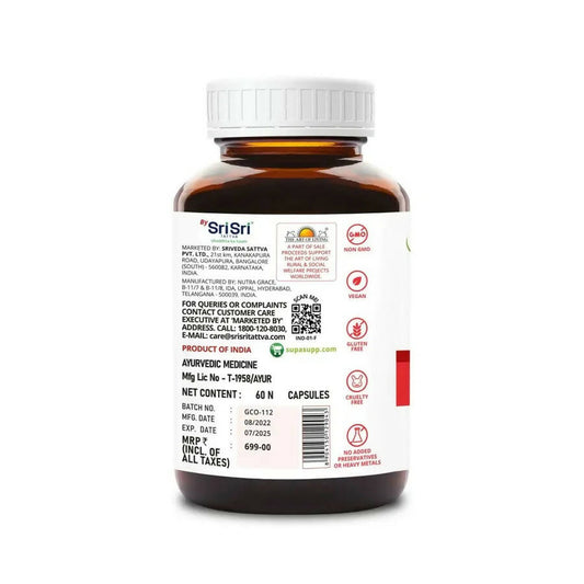 Sri Sri Tattva Supasupp Garlic Oil Capsules - Swadesiicart