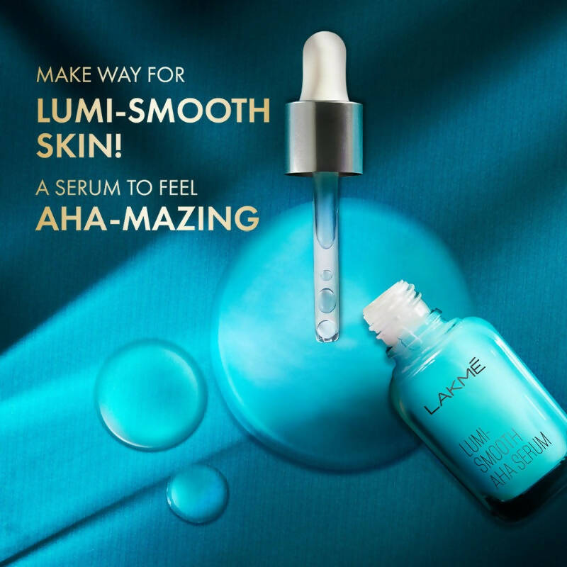 Lakme Lumi Smooth AHA Serum - Swadesiicart