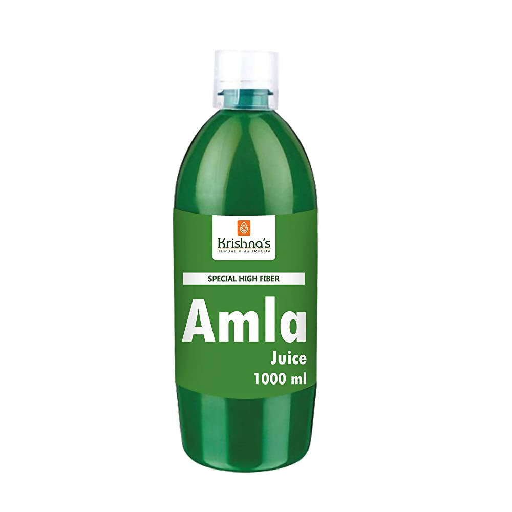 Krishna's Herbal & Ayurveda Special High Fibre Amla Juice | Swadesiicart