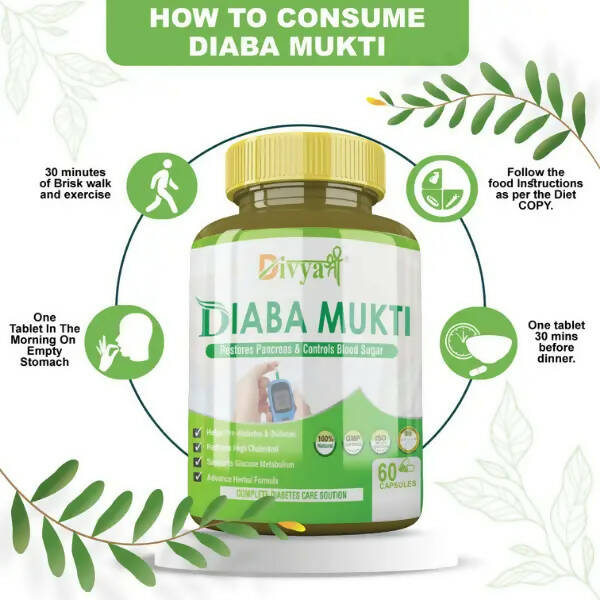 Divya Shree Diaba Mukti Capsules | Swadesiicart