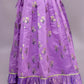 Lil Drama Mishti Purple Lehanga Choli Dupatta Set For Girls | Swadesiicart