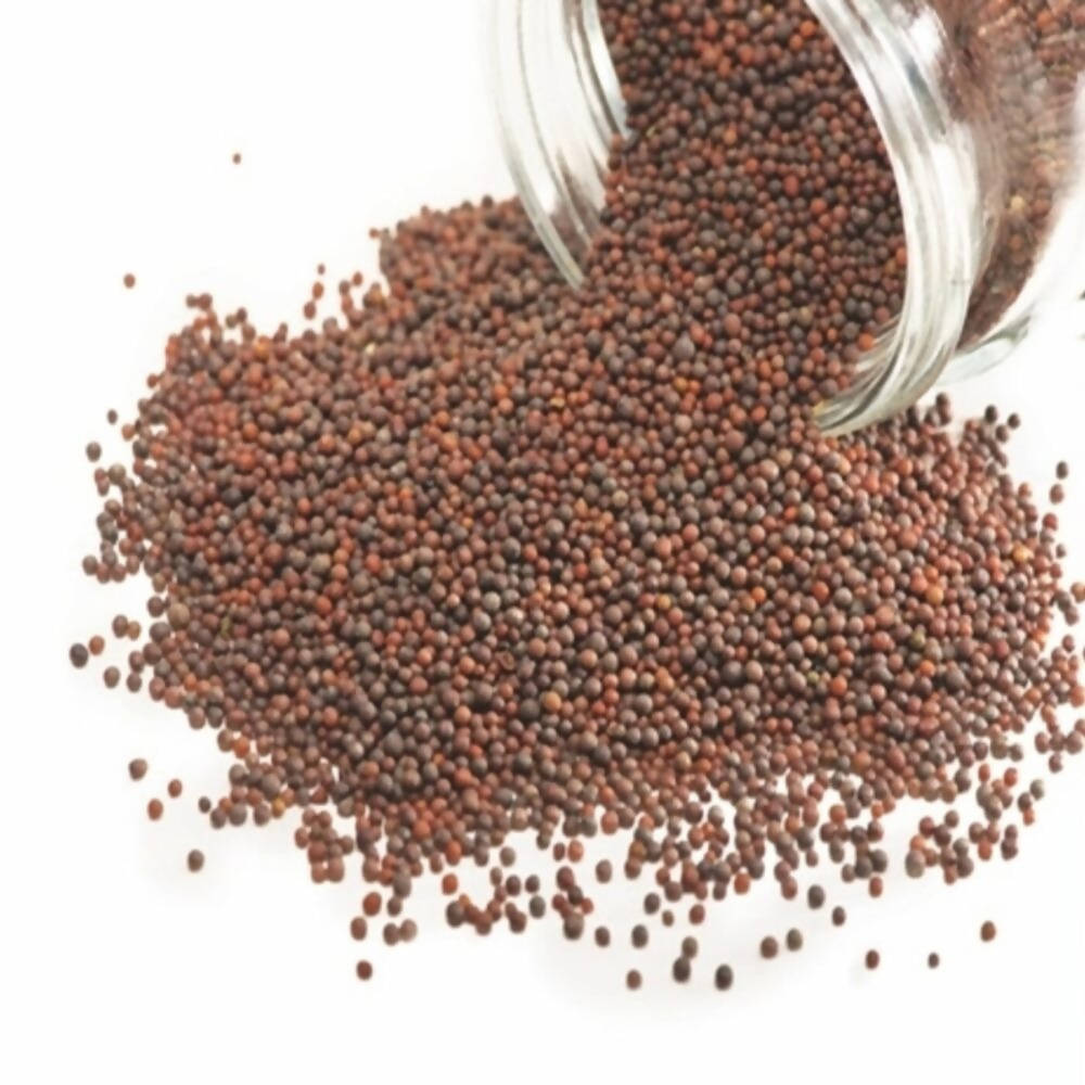 FreshOn Mustard Seeds Small (Natural) - Swadesiicart
