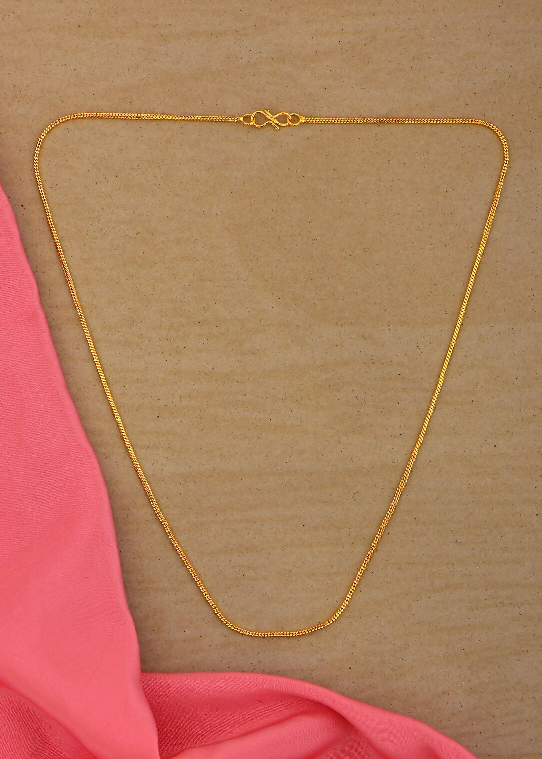 Joban Fashion Women Brass Golden Neck-Chain - Swadesiicart