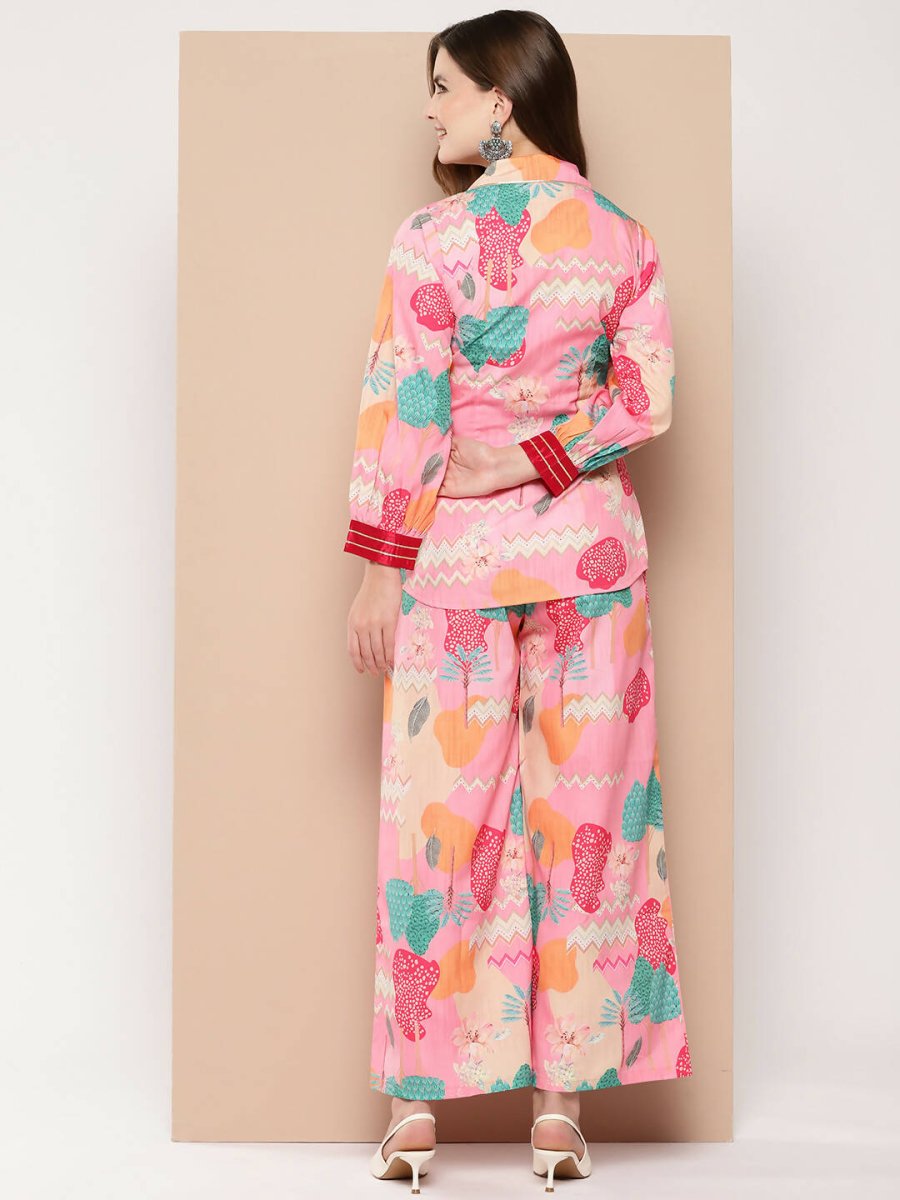 Ahalyaa Women's Traditional Wear Co-ods - Multi | Swadesiicart