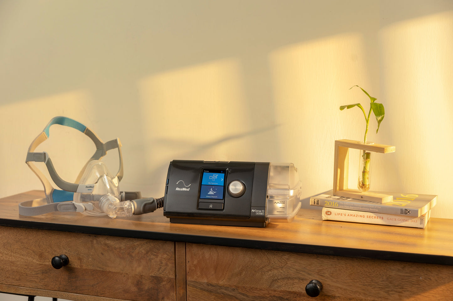 AirSense™ 10 Autoset™ Tripack 4G CPAP Device with HumidAir and ClimateLineAir
