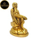Tamas Brass Shirdi Sai Baba Idol | Golden Finish | Spiritual Decor - Swadesiicart