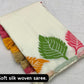 White Pure Silk Woven Design Saree with Unstitched Blouse - Hiral Fashion | Swadesiicart