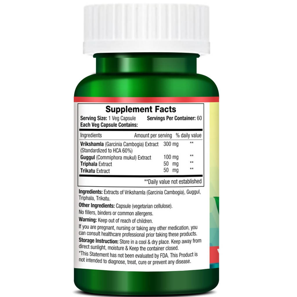 Morpheme Remedies Natural Slim Capsules | Swadesiicart