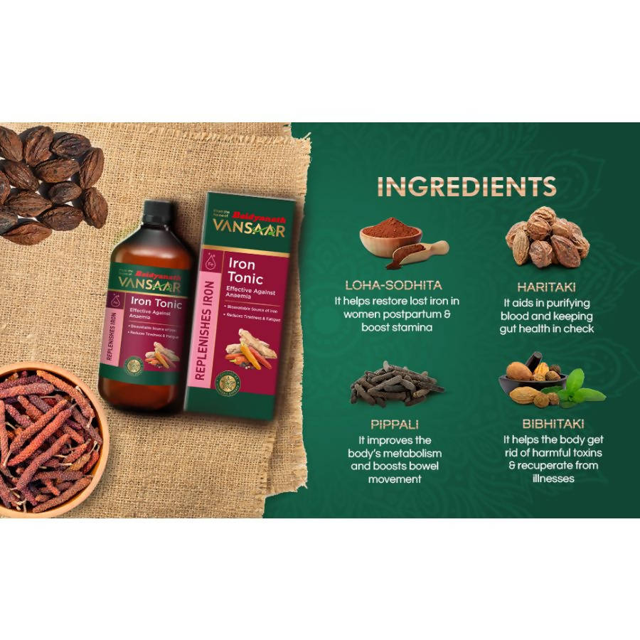 Baidyanath Vansaar Iron Tonic | Swadesiicart