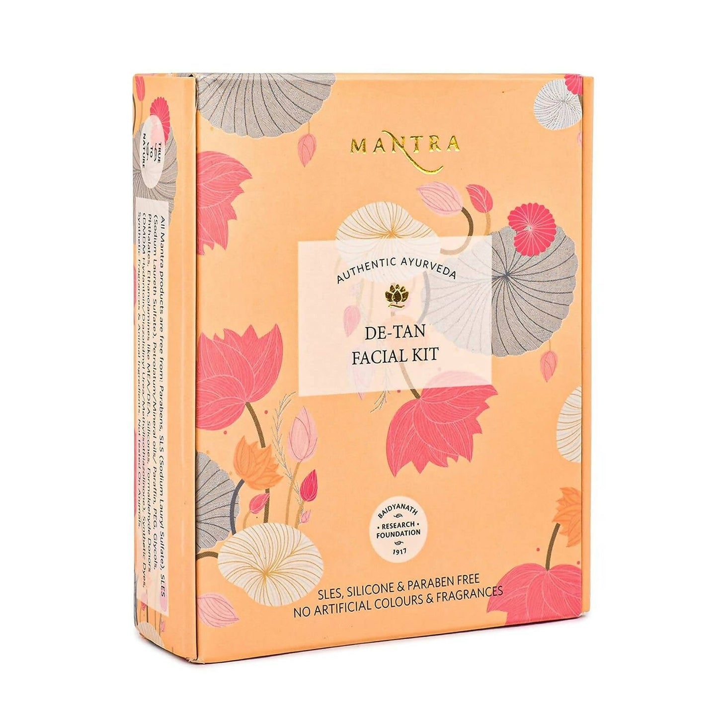 Mantra Herbal De-Tan Facial Kit - Swadesiicart