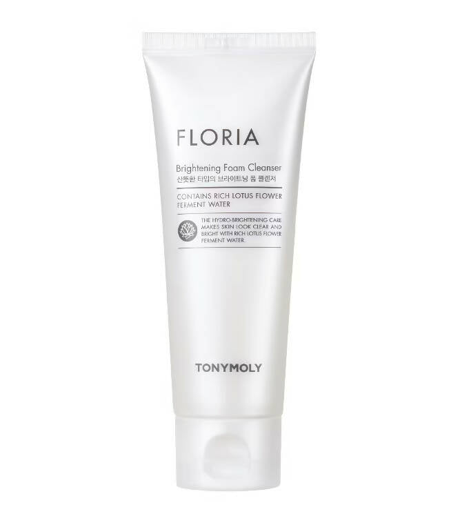 Tonymoly Floria Brightening Foam Cleanser - Korean Skincare | Swadesiicart