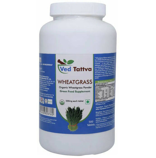 Ved Tattva Wheatgrass Tablets | Swadesiicart