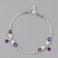VOJ Set of 2 Mutli Color Meenakari Anklet - Swadesiicart